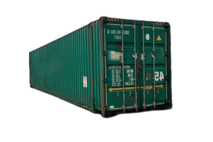 45 foot Used dark green shipping container for sale or rent in Antwerp by ContainerID