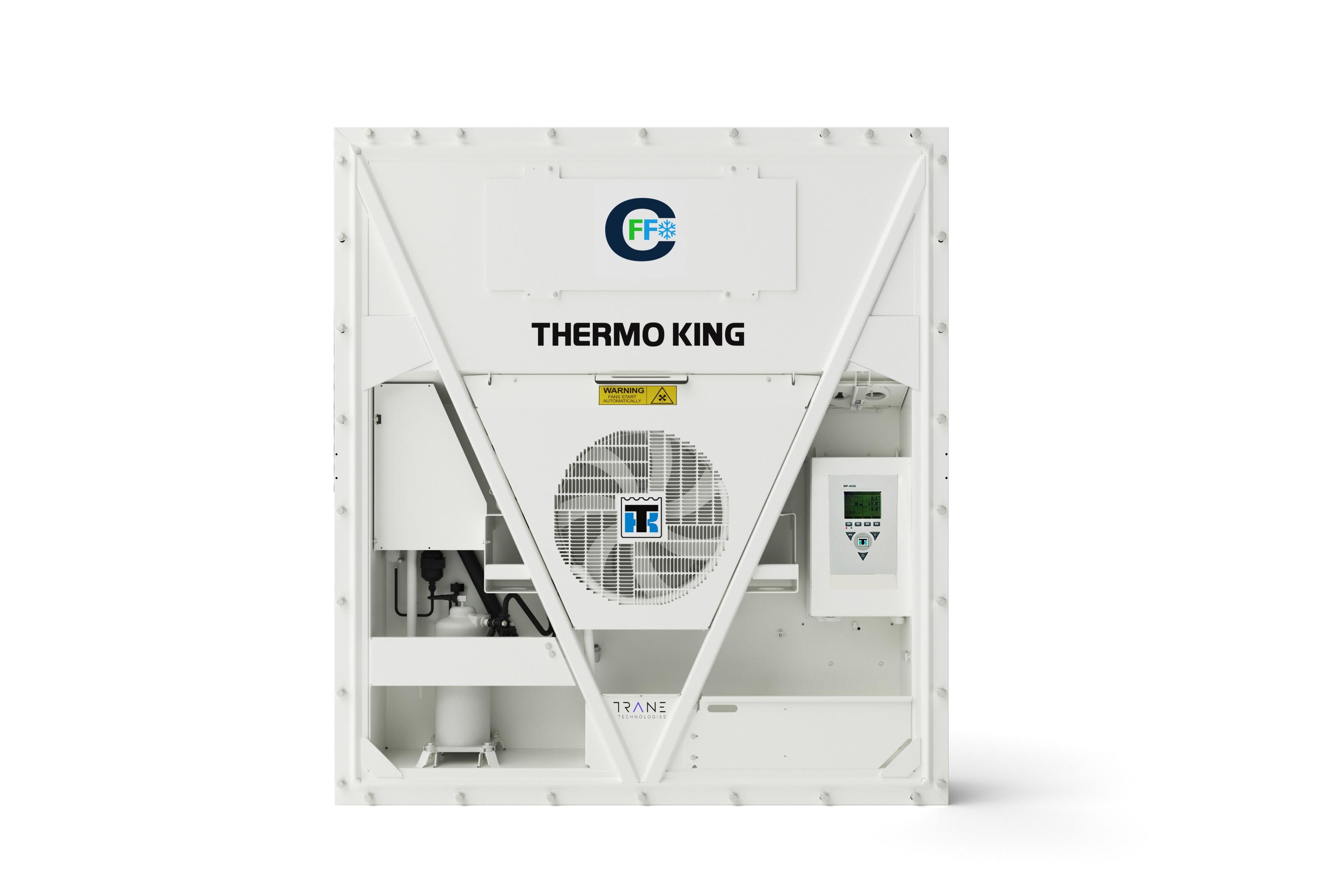 New Thermo King container fresh and frozen unit for refrigerated reefer container for sale or rent in Antwerp at ContainerID
