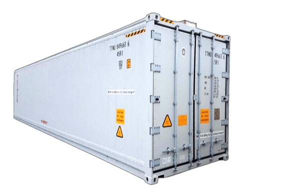 40 foot high cube new first trip refrigerated reefer container for sale or rent in Antwerp by ContainerID